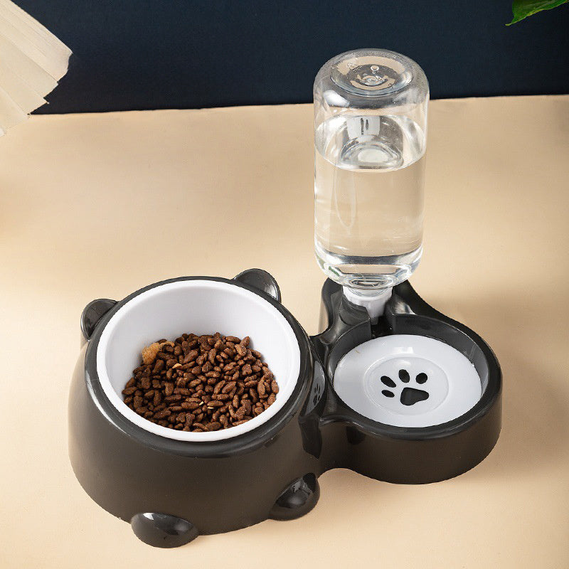 Ensemble gamelles pour chat – Gamelle inclinée à 16 degrés pour chien avec distributeur d'eau, gamelle amovible pour animaux de compagnie, gamelle pour boire et manger pour chien, gamelle amovible pour chats et chiens