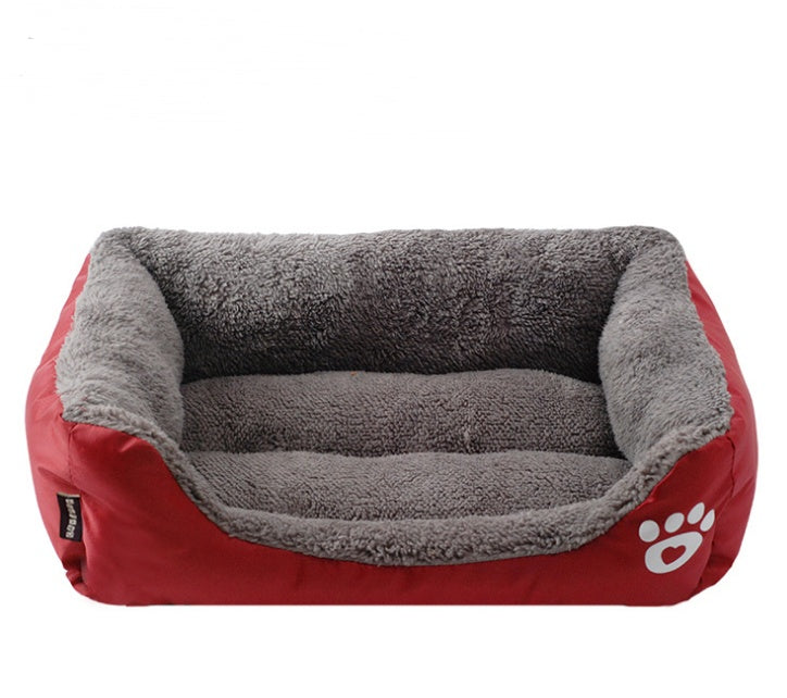 Lit/Niche pour chien chaud d'hiver