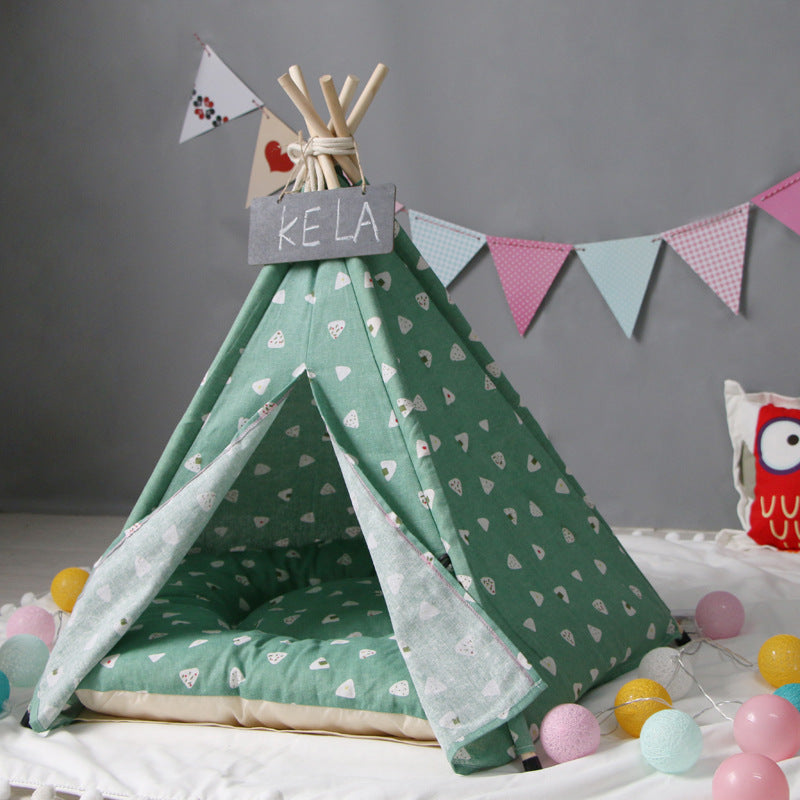 Niche de tente pour animaux de compagnie
