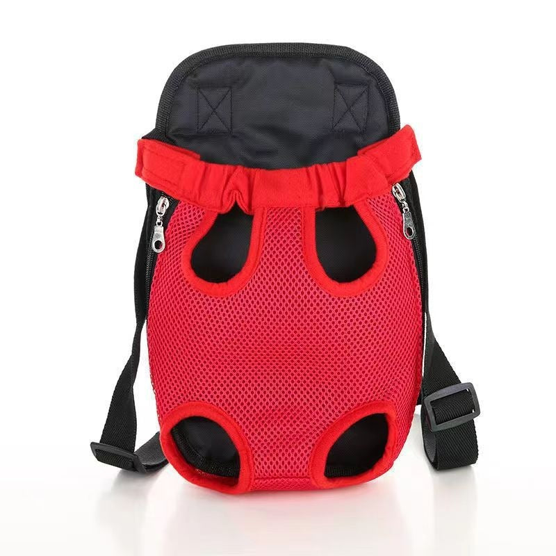Sac à dos de transport pour petit chien, respirant et portable, sac de transport ajustable pour chien pour la randonnée, le camping et les voyages