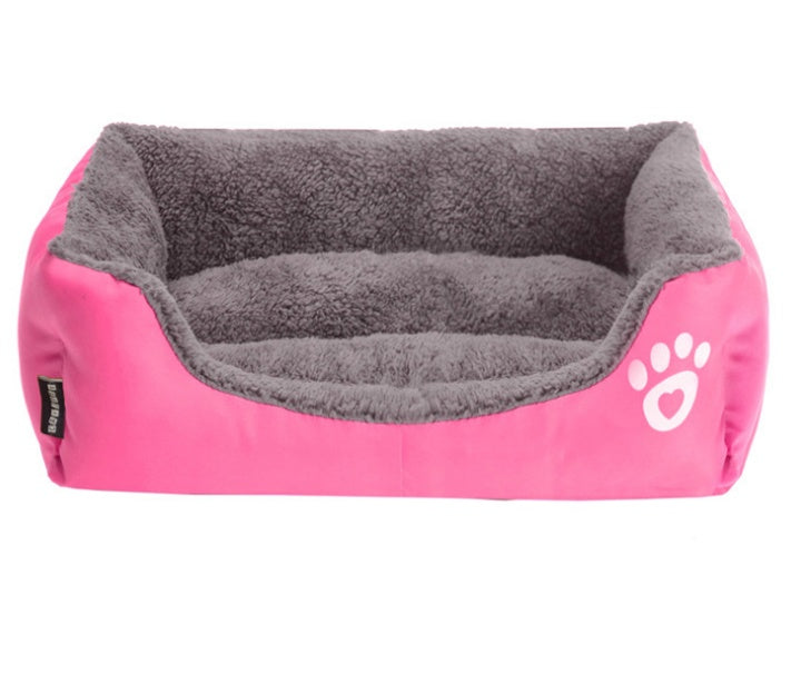 Lit/Niche pour chien chaud d'hiver