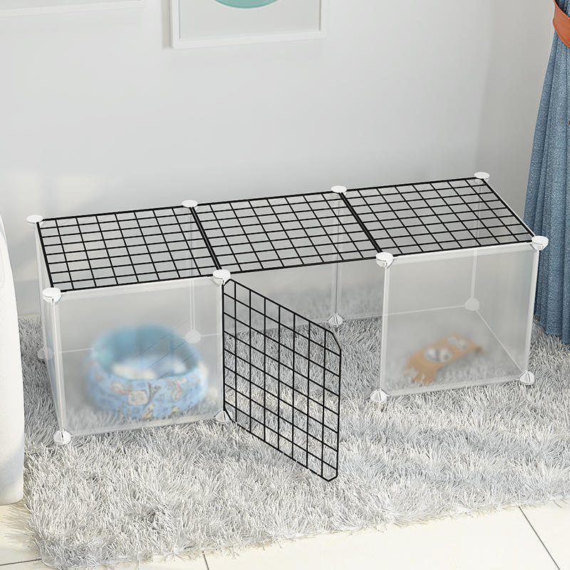 Cage de parc d'isolement intérieur pour petit chien