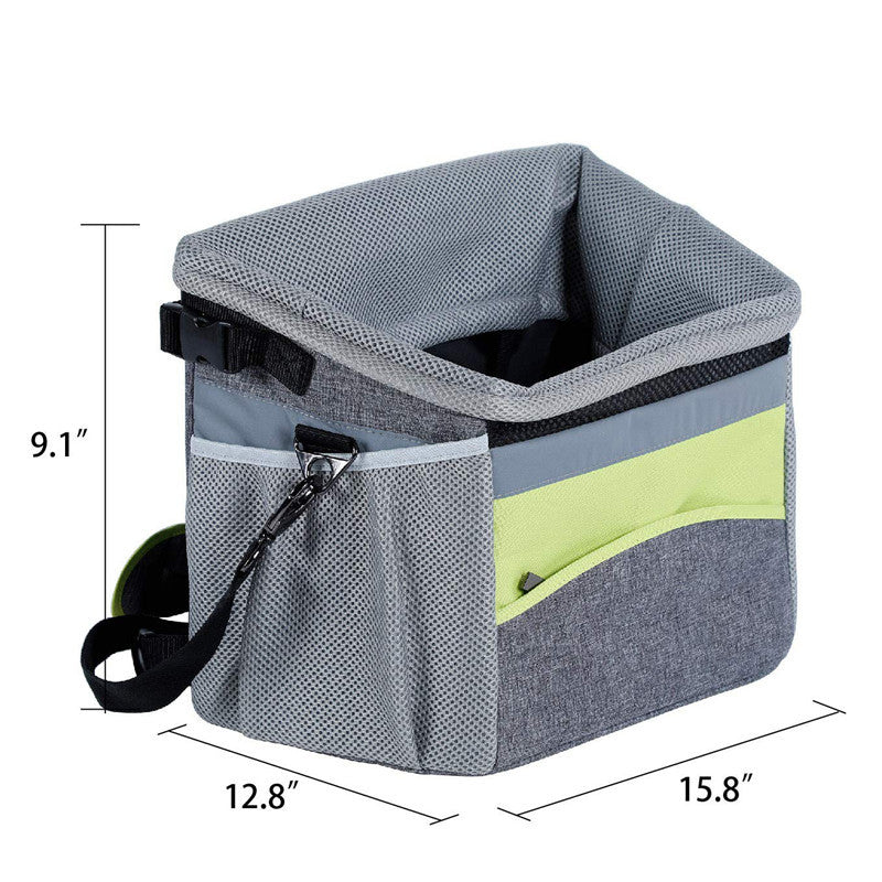 Panier de vélo pour chien à fixer au cadre