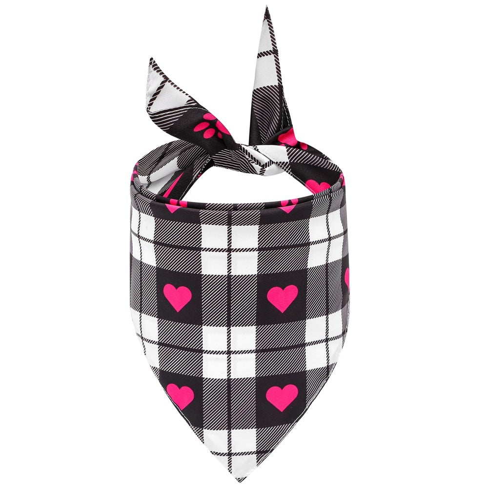 Foulard pour chien spécial Saint-Valentin