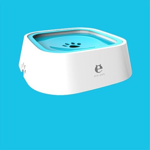 Bol à eau flottant pour chat et chien de 1,5 L, gamelle anti-éclaboussures, abreuvoir lent, fontaine pour animaux de compagnie en ABS et PP, fournitures pour chiens