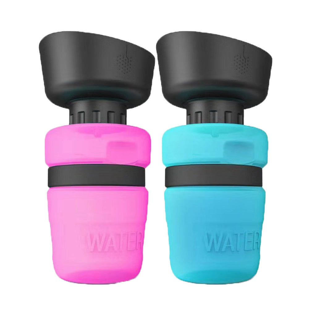 Bouteille d'eau pliable pour chien, gourde de voyage pour animaux, distributeur d'eau pour chien