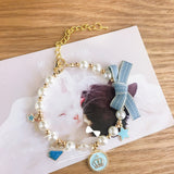 Pet New Year's Jewelry Collar Bell Pendant Bowknot