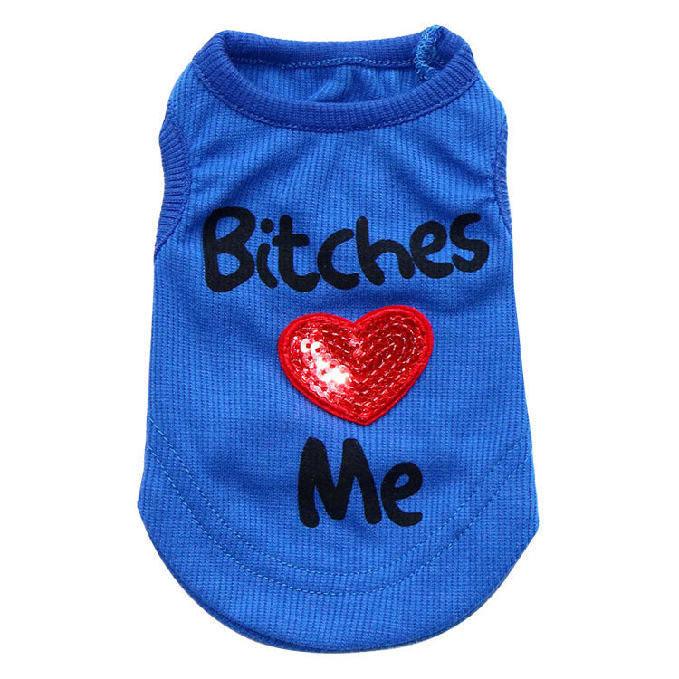 Animalerie Vêtements pour chiens Gilet « Pretty Girls Love My Pet »