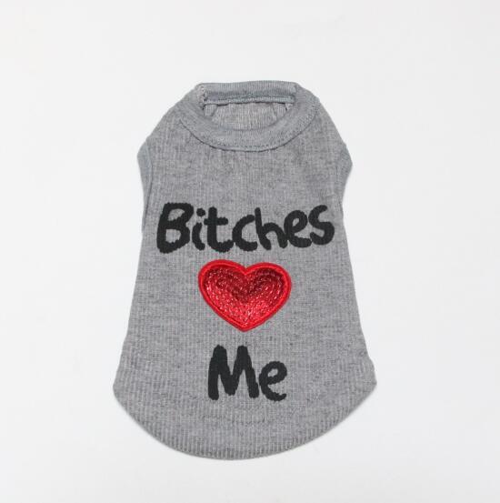 Animalerie Vêtements pour chiens Gilet « Pretty Girls Love My Pet »