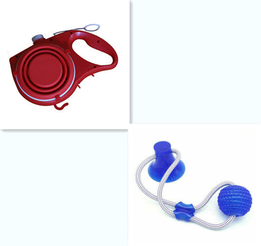 Accessoires pour animaux de compagnie avec bouteille d'eau, tasse, corde pour animaux