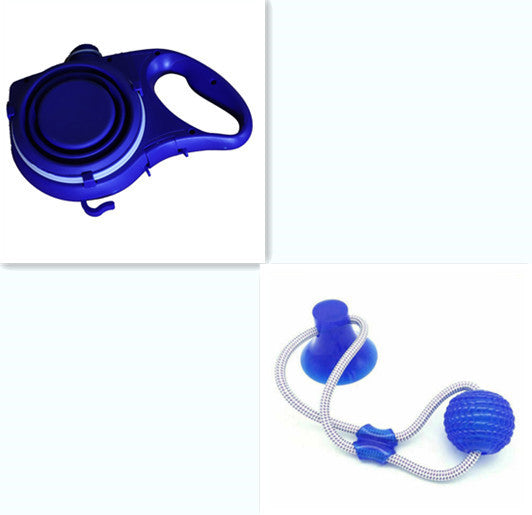 Accessoires pour animaux de compagnie avec bouteille d'eau, tasse, corde pour animaux