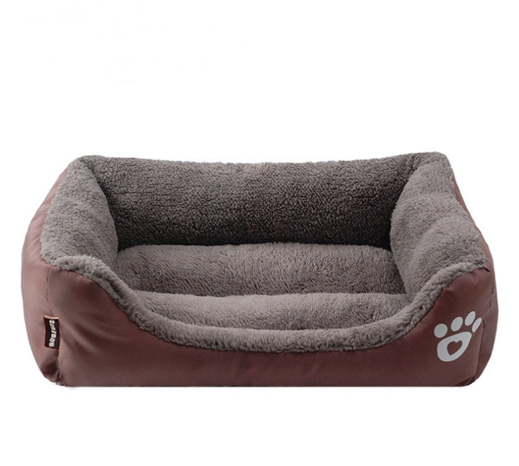 Lit/Niche pour chien chaud d'hiver