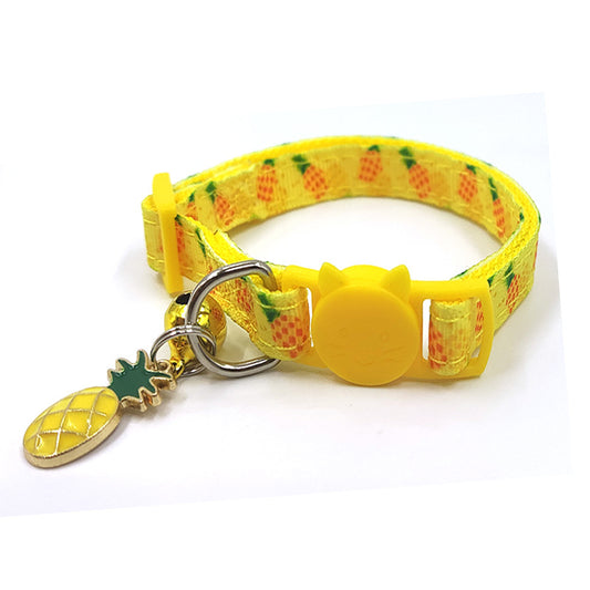 Bell Pet Print Bell Cat Collar Cat Strap