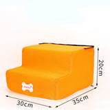 Factory Direct Sale Dog Stairs Pet Climbing Ladder Sponge Steps Small Dog Teddy On The Sofa Bed Climbing Ladder Can Be Customized
