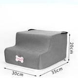 Factory Direct Sale Dog Stairs Pet Climbing Ladder Sponge Steps Small Dog Teddy On The Sofa Bed Climbing Ladder Can Be Customized