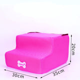 Factory Direct Sale Dog Stairs Pet Climbing Ladder Sponge Steps Small Dog Teddy On The Sofa Bed Climbing Ladder Can Be Customized