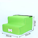 Factory Direct Sale Dog Stairs Pet Climbing Ladder Sponge Steps Small Dog Teddy On The Sofa Bed Climbing Ladder Can Be Customized