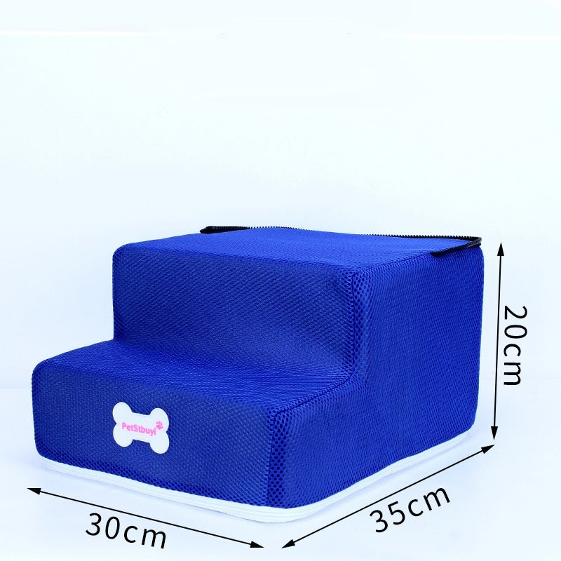 Pet Sponge On The Sofa Bed Climbing Ladder