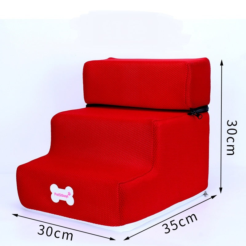 Pet Sponge On The Sofa Bed Climbing Ladder