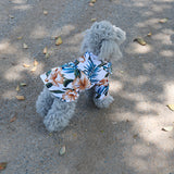 Hawaiian dog style shirt clothes