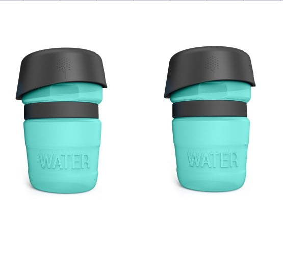 Bouteille d'eau pliable pour chien, gourde de voyage pour animaux, distributeur d'eau pour chien