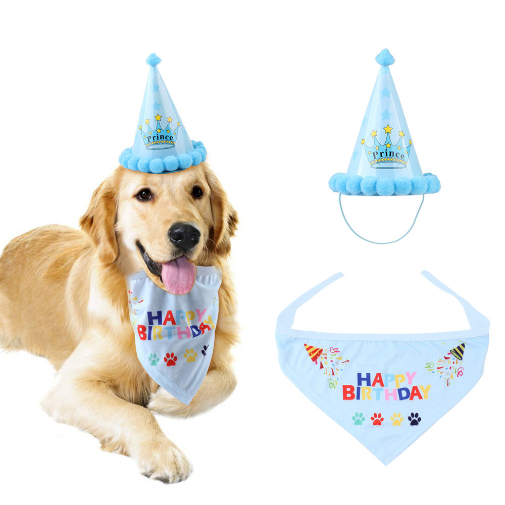 Chapeau d'anniversaire pour chien chapeau pour animal de compagnie
