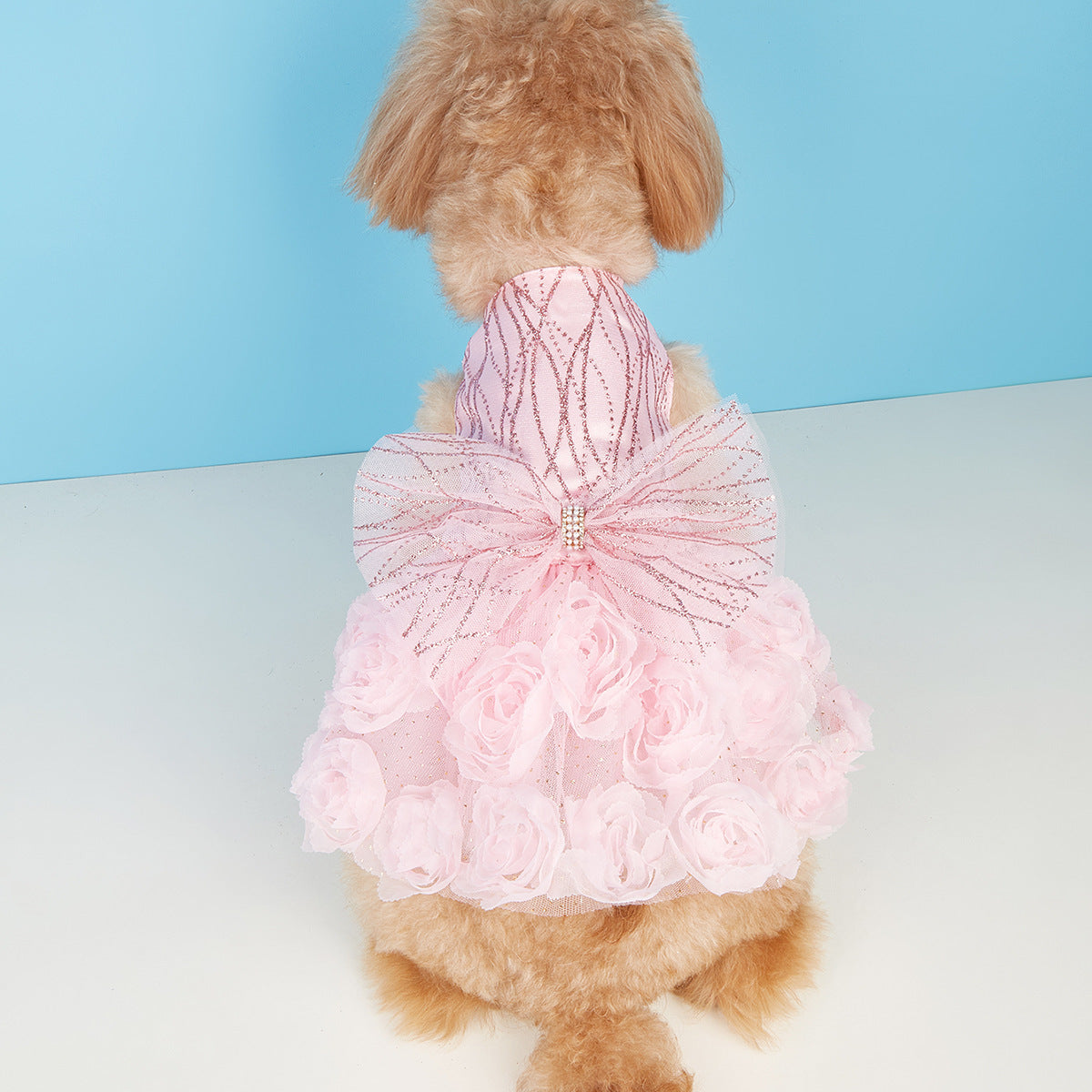 Jupe pour animal de compagnie, vêtements pour chien, robe de mariée