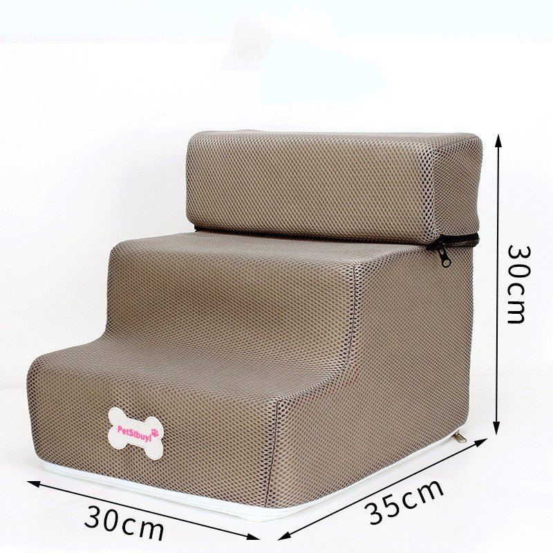 Escalier pour chien, échelle d'escalade pour animaux de compagnie, marches en éponge pour monter sur le lit
