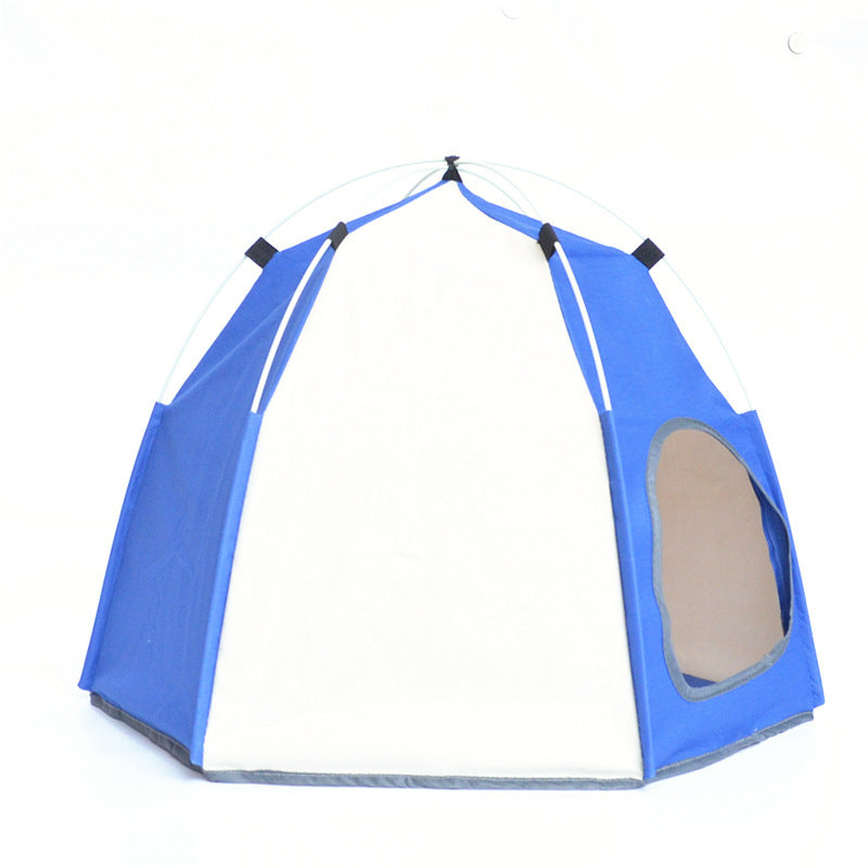 Tente hexagonale pour animal de compagnie tendance