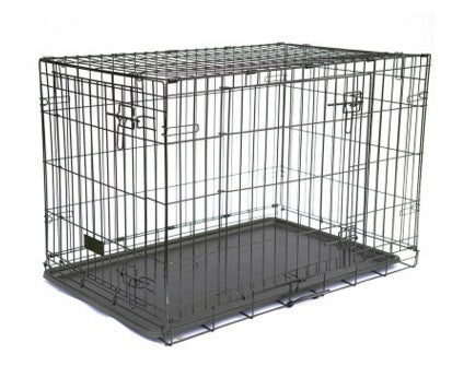 Cage pliable en métal pour chien et chat, modèle robuste