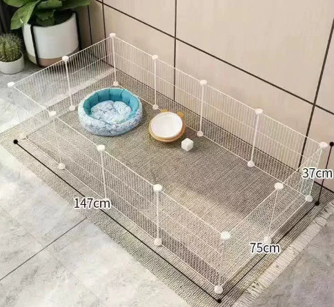 Cage de parc d'isolement intérieur pour petit chien