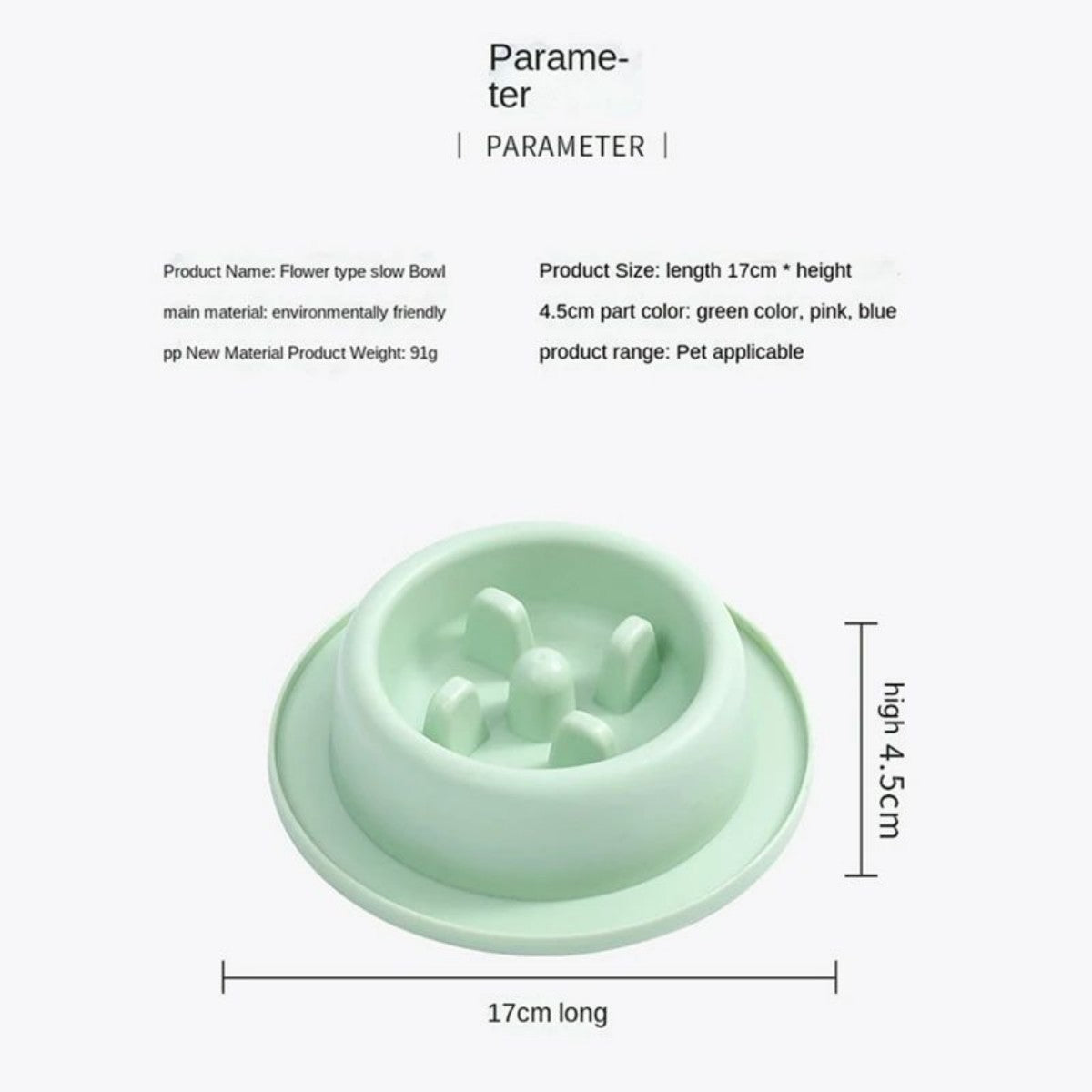Gamelle Anti-Glouton pour Chien et Chiot - Mangeoire Lente Interactive