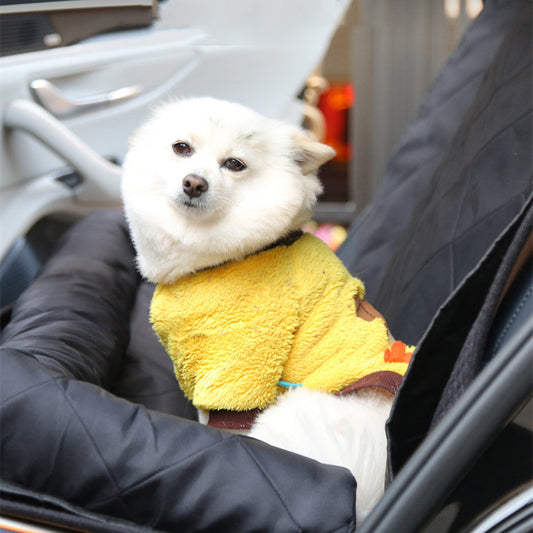 Lit de voiture arrière pour chien
