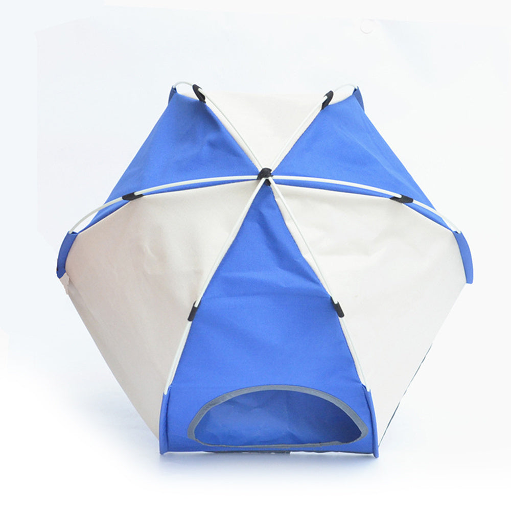 Tente hexagonale pour animal de compagnie tendance