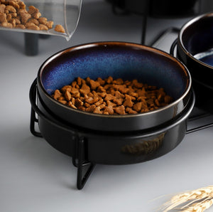 Protect The Cervical Spine Ceramic Pet Eating Bowl