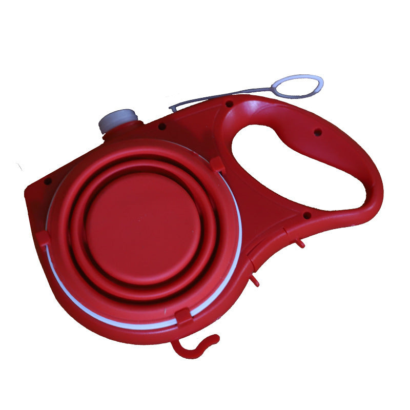 Accessoires pour animaux de compagnie avec bouteille d'eau, tasse, corde pour animaux