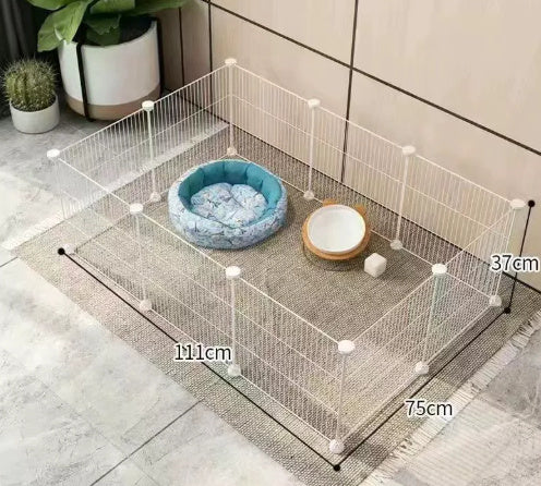 Cage de parc d'isolement intérieur pour petit chien