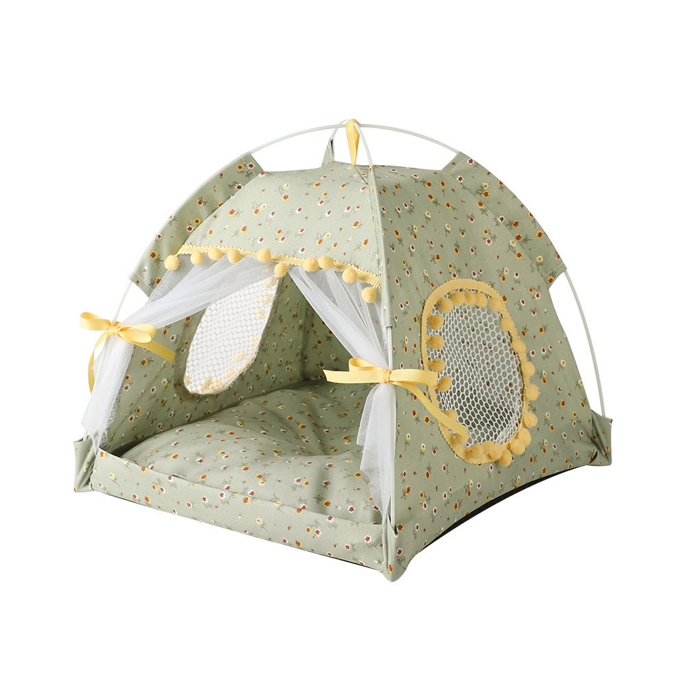 Fournitures de tente pour animaux de compagnie d'extérieur simples et pliables