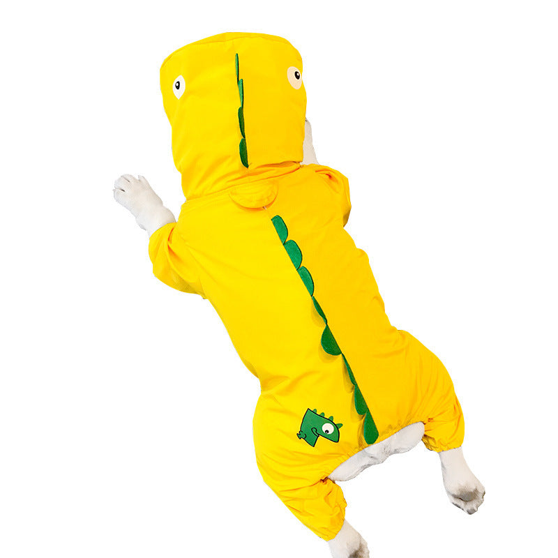 Adorable imperméable dinosaure pour animaux - pour les amoureux des animaux