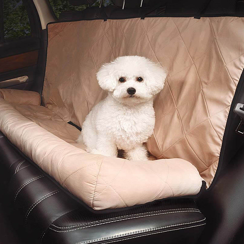 Lit de voiture arrière pour chien