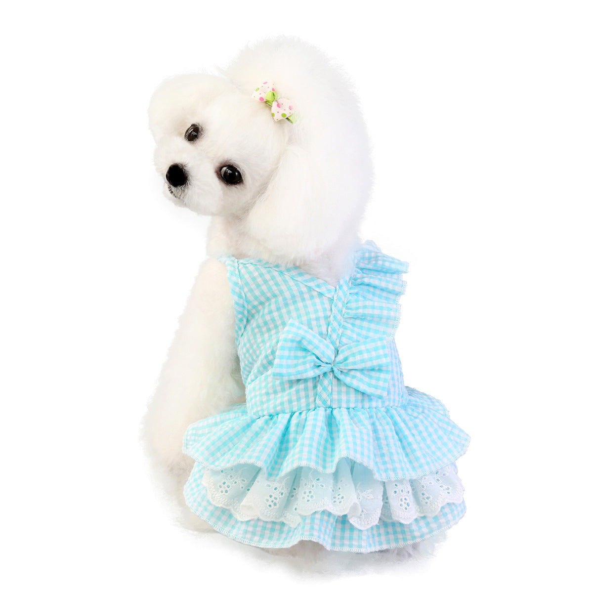 Vêtements pour animaux, accessoires pour chiens, robe à nœud papillon