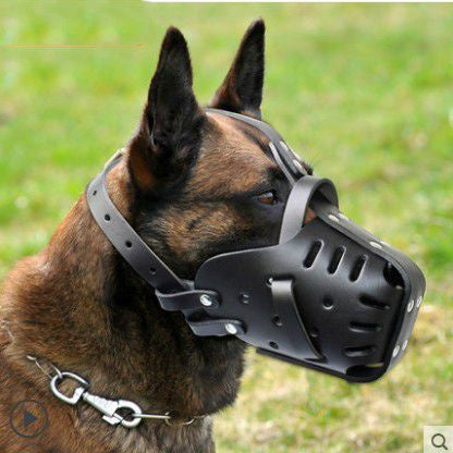 Muselière en cuir de vache pour chiens de taille moyenne à grande et chevaux