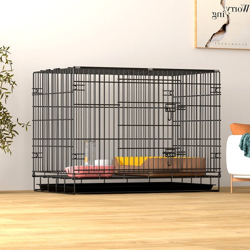 Cage pour chien pliable renforcée grande taille