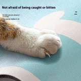 Pet Feeding Mat Silicone Non-slip Waterproof Feeding Splash-proof Mat