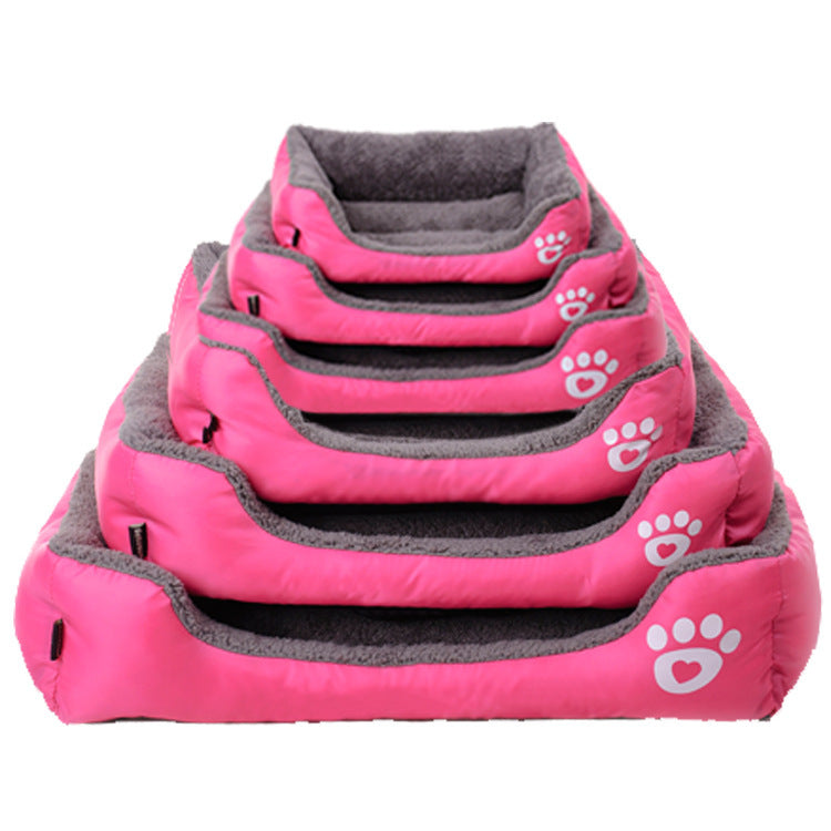 Lit/Niche pour chien chaud d'hiver