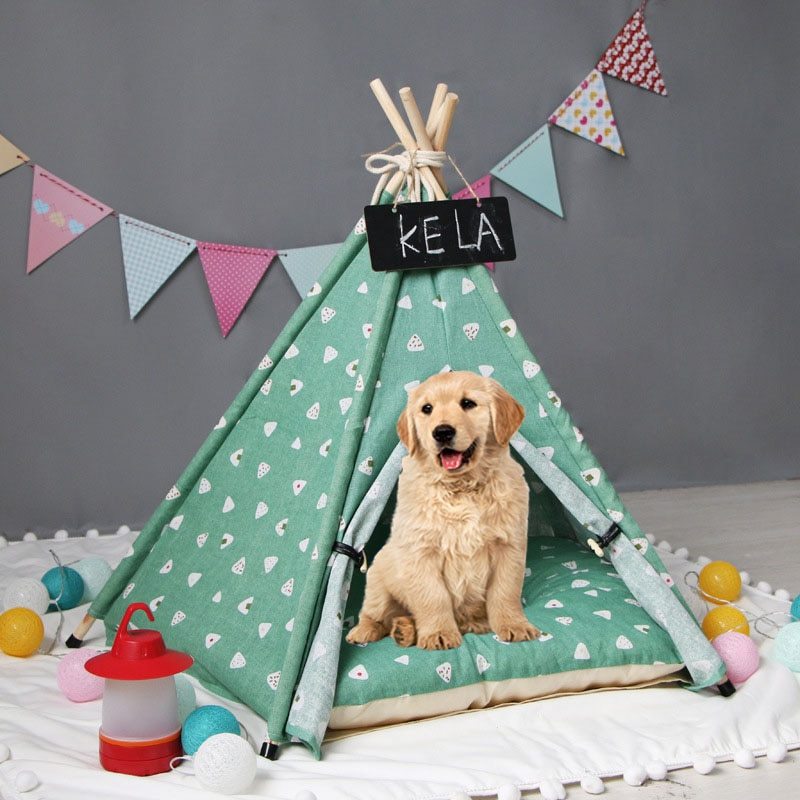 Niche de tente pour animaux de compagnie