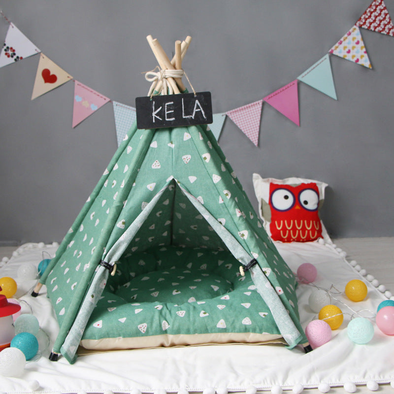 Niche de tente pour animaux de compagnie