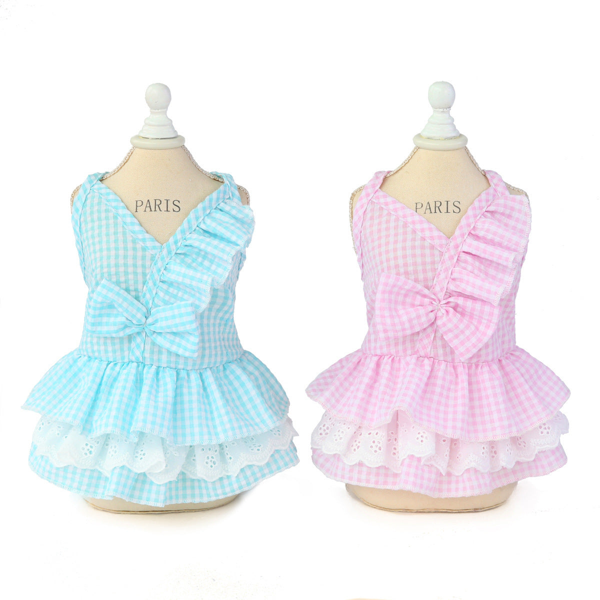 Vêtements pour animaux, accessoires pour chiens, robe à nœud papillon