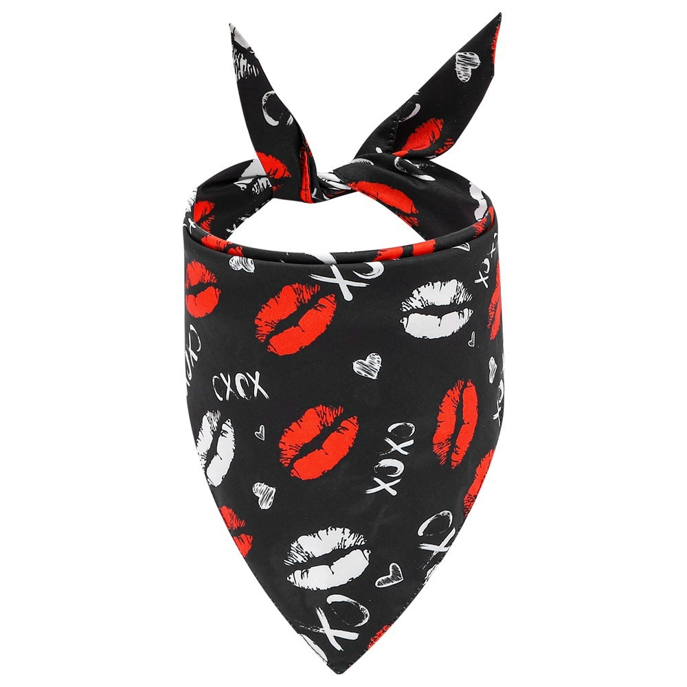 Foulard pour chien spécial Saint-Valentin