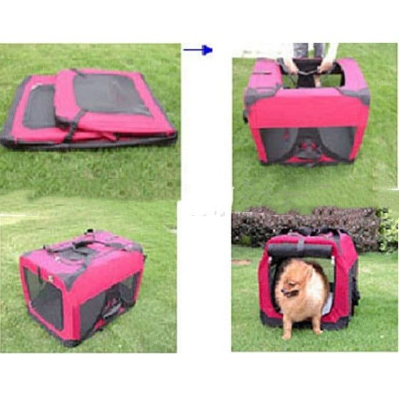 Sac à dos pliable portable pour animaux de compagnie